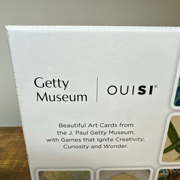 OuiSi Getty Museum Photo Cards With Games And Activities New & Sealed Gift Idea - Picture 2 of 7